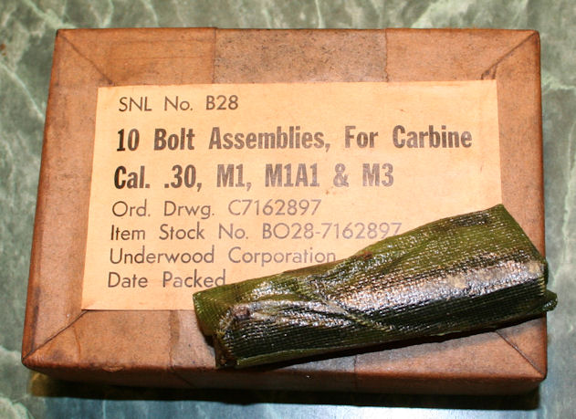 #152 M1 Carbine new in wrap bolt