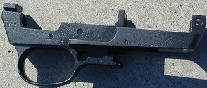 #513 M1 Carbine trigger housing, type 1 (reparkered), ROCK-OLA