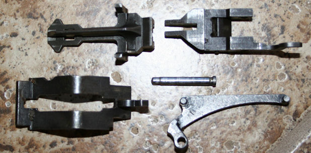 #813 M1 Garand receiver parts