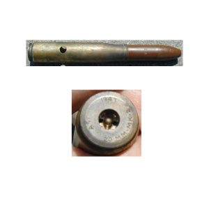 Old rifle practice dummy round