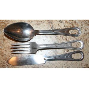 US knife, fork & spoon