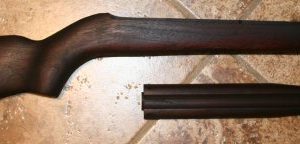 M1 Carbine NPM Lowood Stock and Handguard,  butt plate