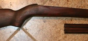 M1 Carbine Saginaw low wood Stock & hand guard & buttplate